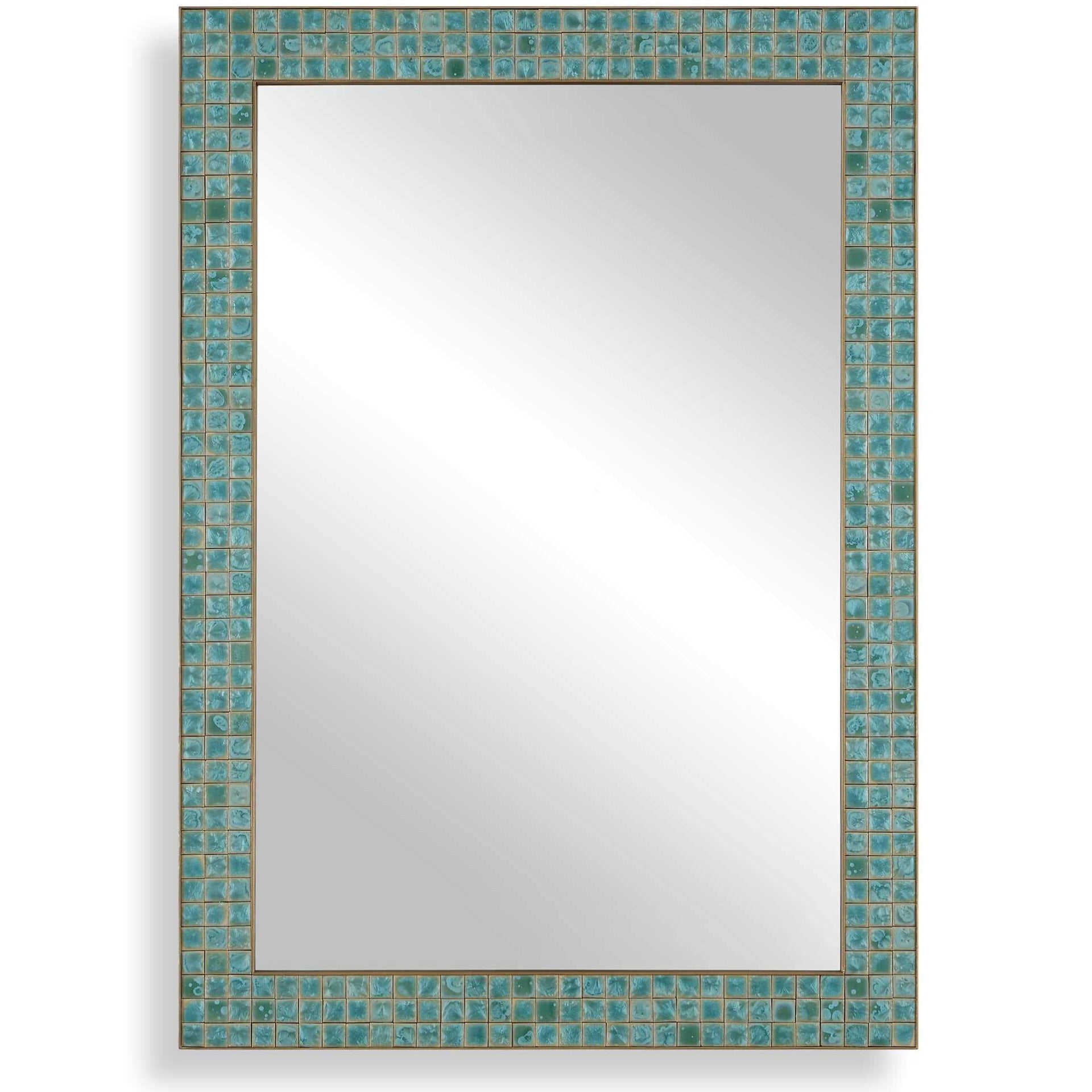 Coralie Tile Rectangular Mirror by Uttermost