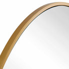 Distort Antique Brass Mirror by Uttermost