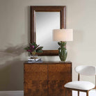 Donovan Wood Rectangular Mirror by Uttermost