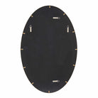 Elstree Antique Brass Oval Mirror by Uttermost