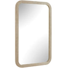 Emari Warm Grey Rectangular Mirror by Uttermost