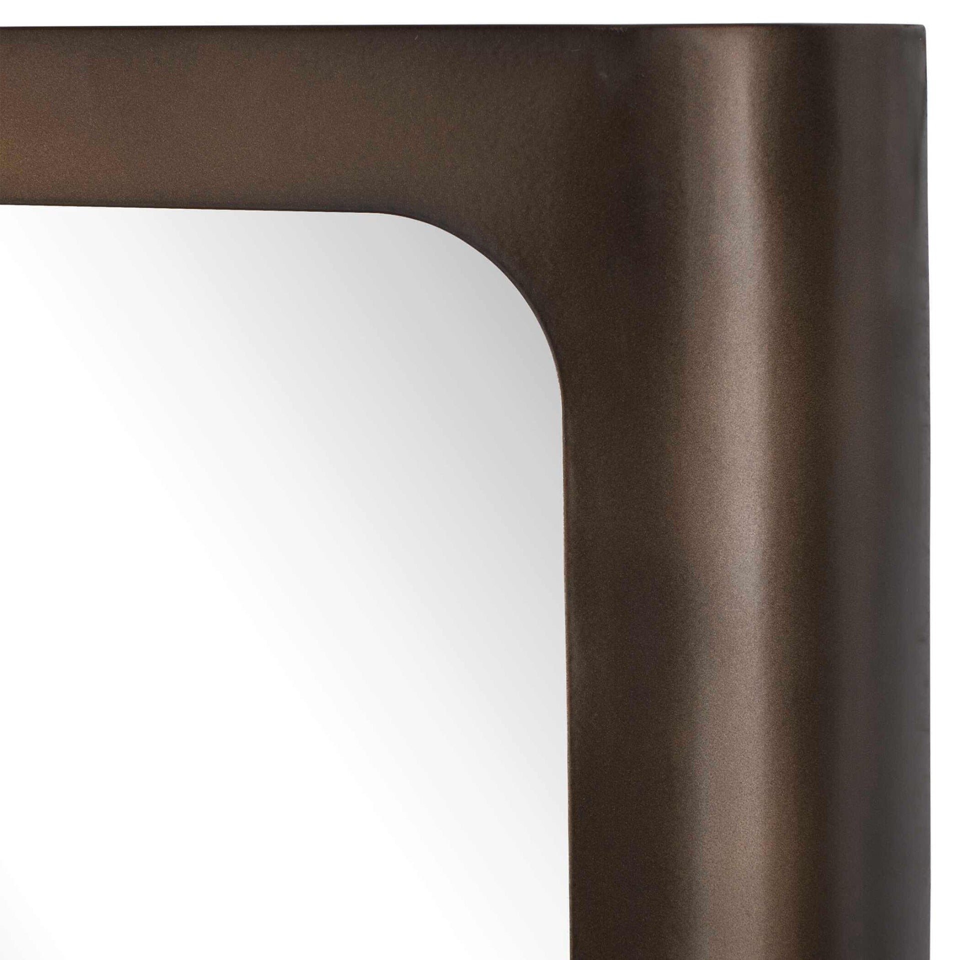 Fischer Curved Edge Gold Bronze Mirror by Uttermost