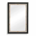 Guerra Walnut & Brass Mirror by Uttermost