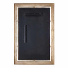 Guerra Walnut & Brass Mirror by Uttermost
