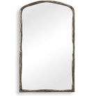 Hammered Antique Nickel Arch Mirror by Uttermost