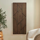 Hanoi Geometric Wood Wall Panel by Uttermost