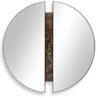 Hanover Divided Round Mirror by Uttermost