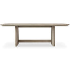 Harbor Herringbone Indoor-Outdoor Dining Table Uttermost