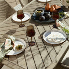 Harbor Herringbone Indoor-Outdoor Dining Table Uttermost