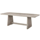 Harbor Herringbone Indoor-Outdoor Dining Table Uttermost