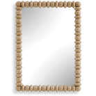 Harriet Spindle Rectangular Mirror by Uttermost