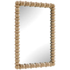 Harriet Spindle Rectangular Mirror by Uttermost