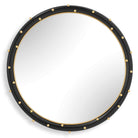 Helia Brass Round Mirror by Uttermost