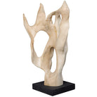 Hollow Form Indoor-Outdoor Teak Sculpture by Uttermost