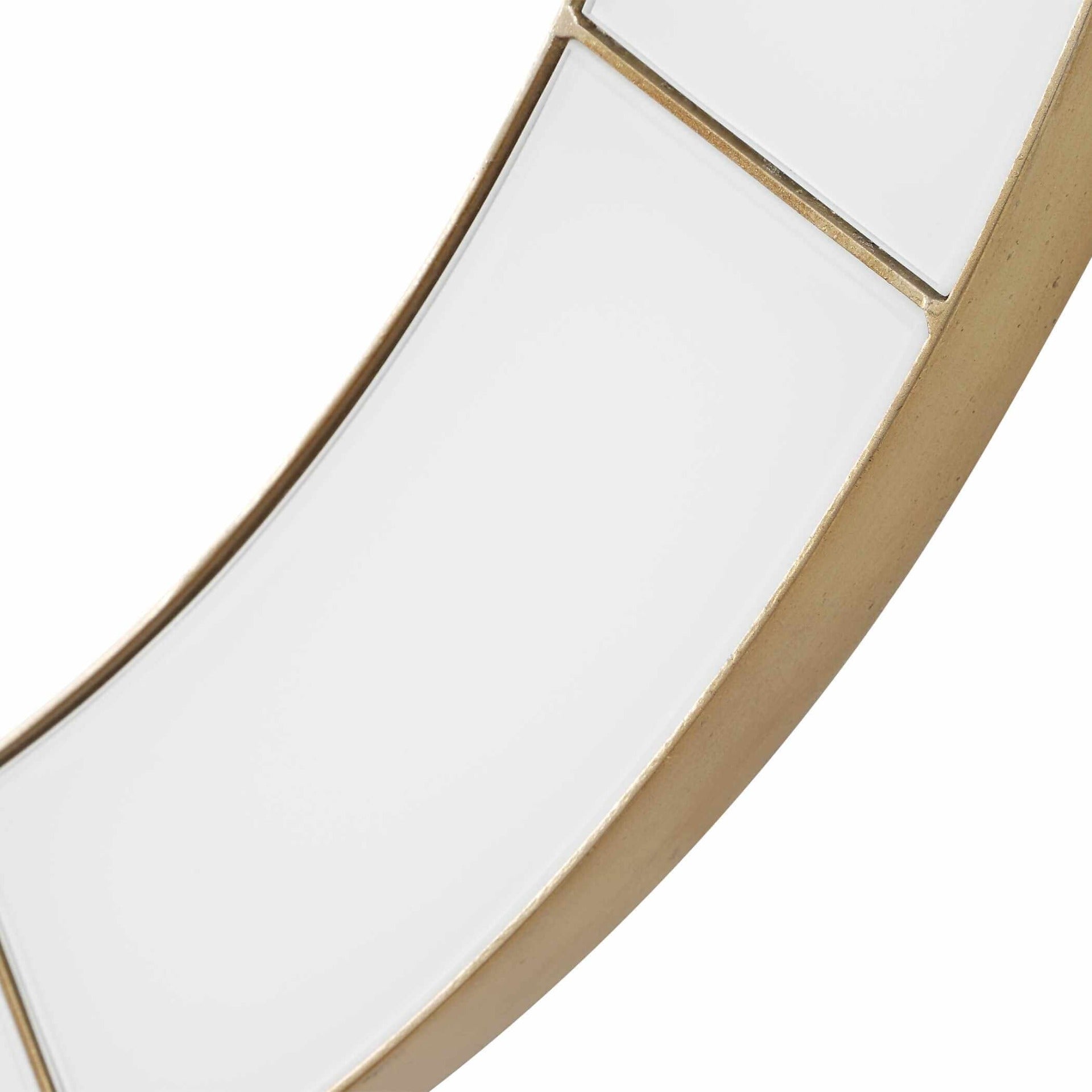 Ivory Halo Minimalist Wall Clock by Uttermost