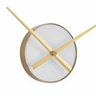 Ivory Halo Minimalist Wall Clock by Uttermost