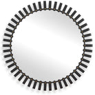 Jael Round Iron Bands Mirror by Uttermost
