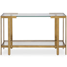 Kendrick Glass Console Table Uttermost