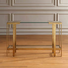 Kendrick Glass Console Table Uttermost