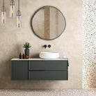 Lowen Round Brass Mirror by Uttermost