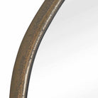 Lowen Round Brass Mirror by Uttermost