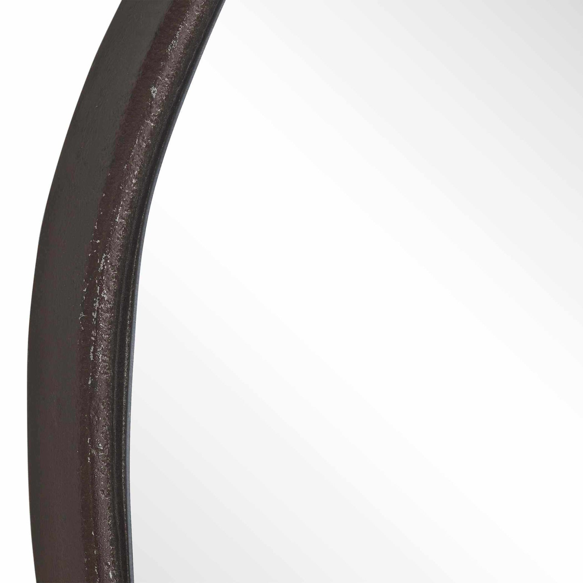 Lowen Round Bronze Mirror by Uttermost