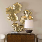 Lumina Gold Wall Decor - Set of 3 by Uttermost
