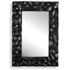 Malosi Black Carved Mirror by Uttermost
