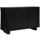 Mercado Black 3 Door Cabinet Uttermost