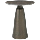 Midsummer Indoor-Outdoor Bronze Round Side Table Uttermost