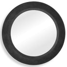 Montgomery Round Black Mirror by Uttermost