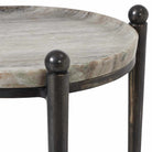 Nahunta Dark Bronze Side Table Uttermost