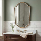 Naomi Antique Brass Mirror by Uttermost