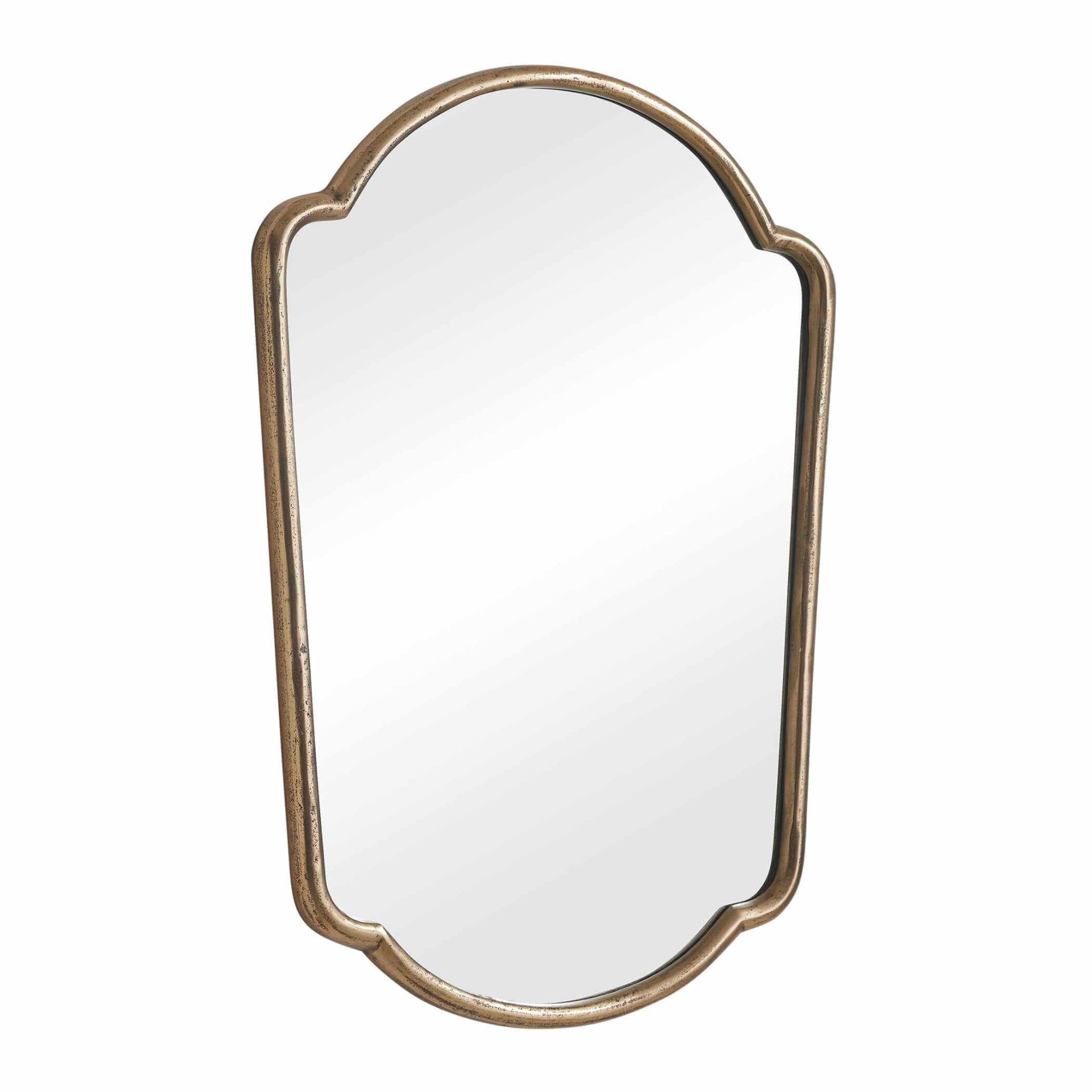 Naomi Antique Brass Mirror by Uttermost