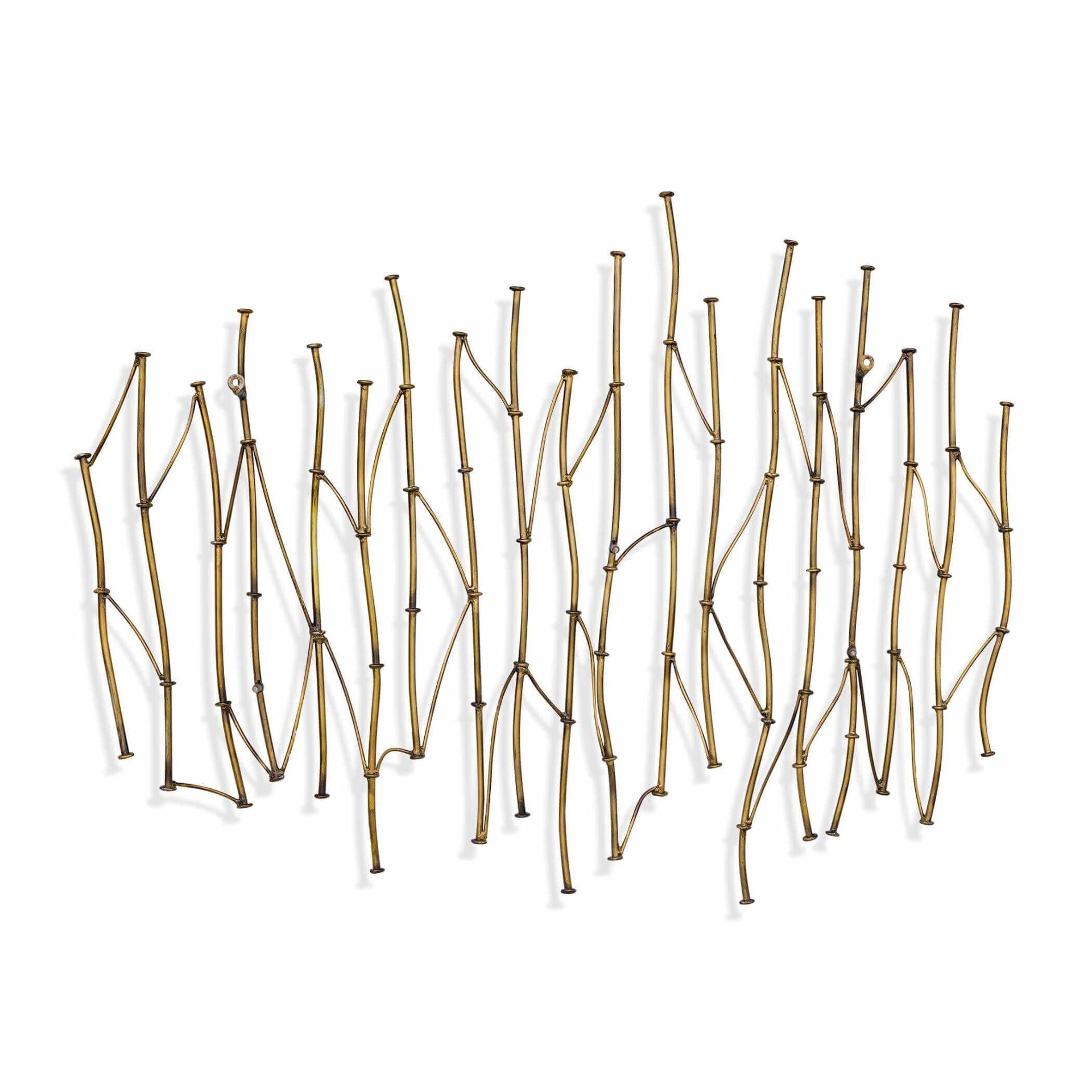 Nature's Rhythm Gold Metal Wall Decor by Uttermost