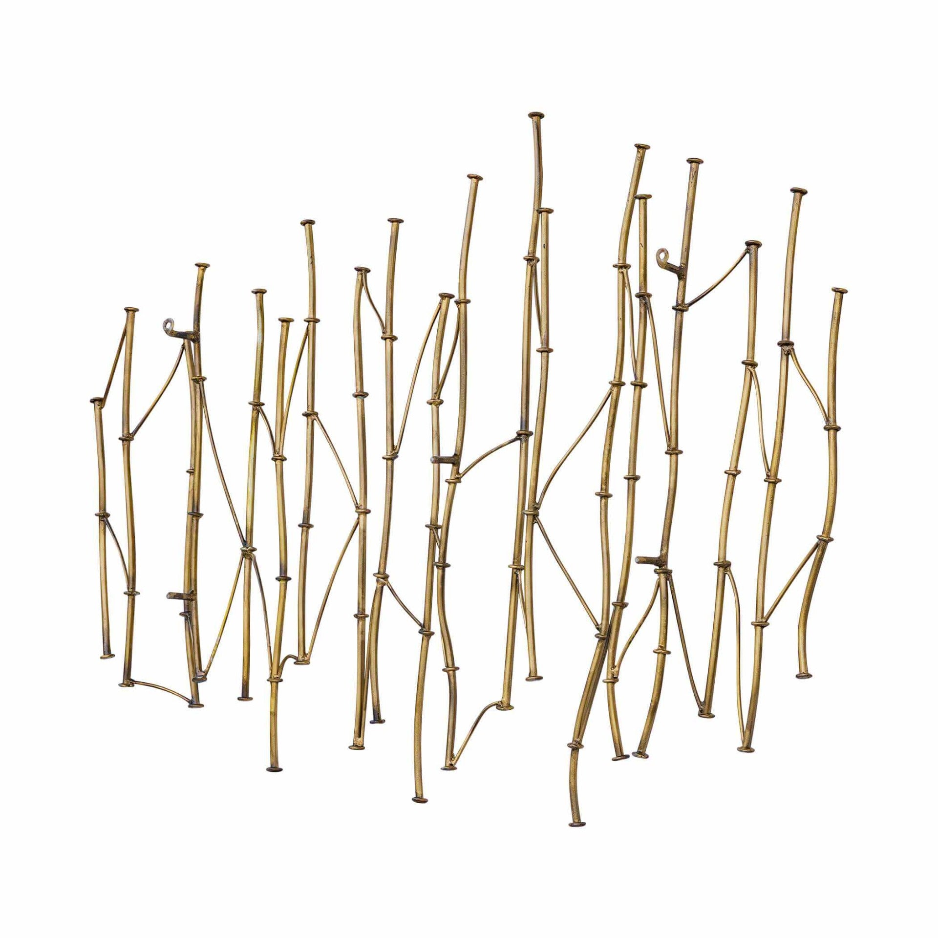 Nature's Rhythm Gold Metal Wall Decor by Uttermost