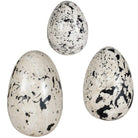 Nest Trio Indoor-Outdoor Stone Eggs - Set of 3 by Uttermost