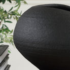 Nocturne Black Ceramic Bowl by Uttermost