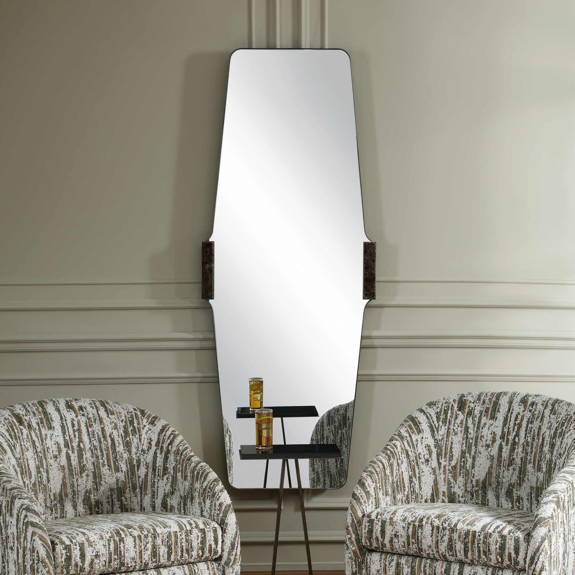 Orson Mid-Century Tall Mirror by Uttermost