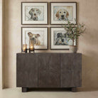Phineas 3 Door Modern Cabinet by Uttermost