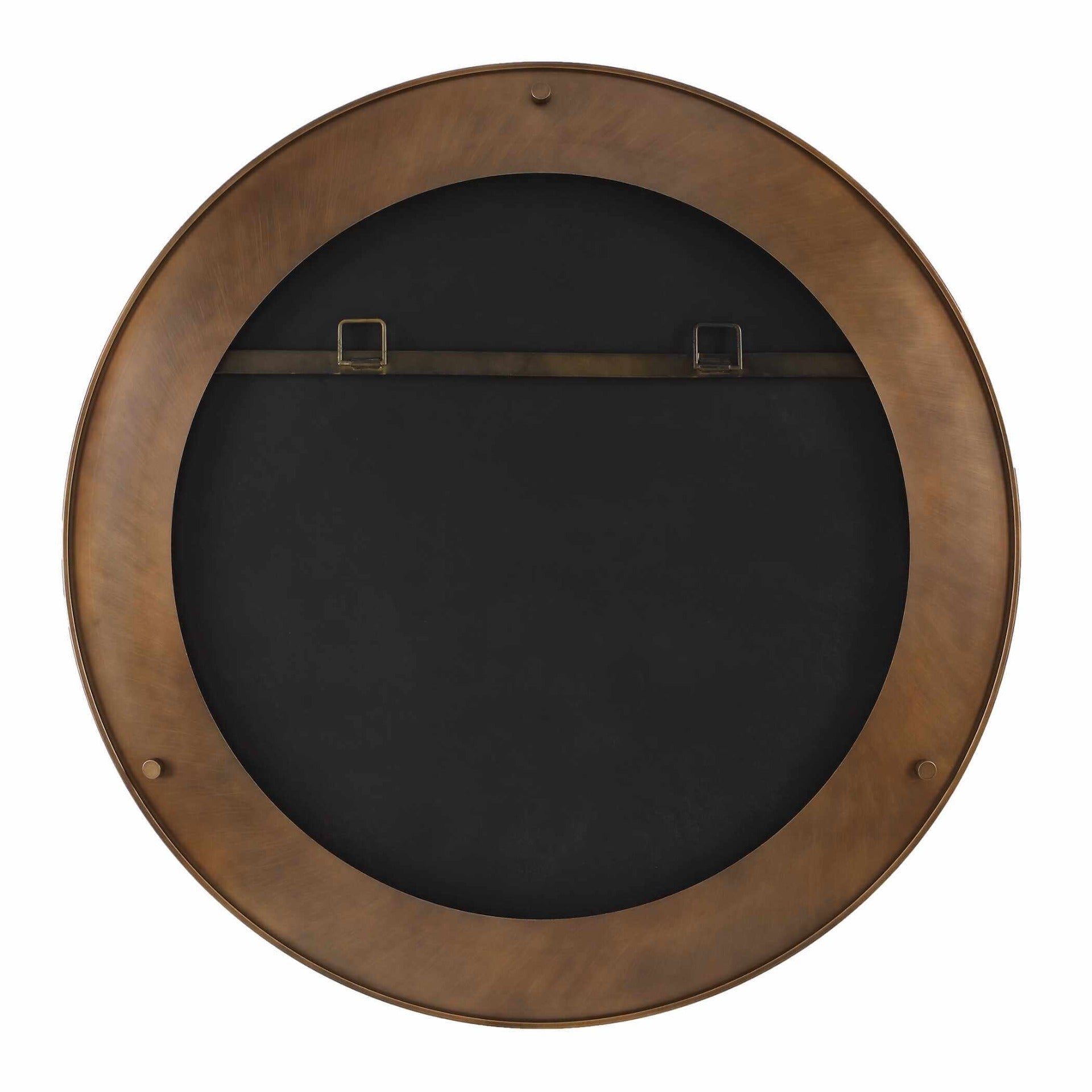 Porthole Bronze Round Mirror by Uttermost