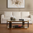 Ryles Glass Coffee Table Uttermost