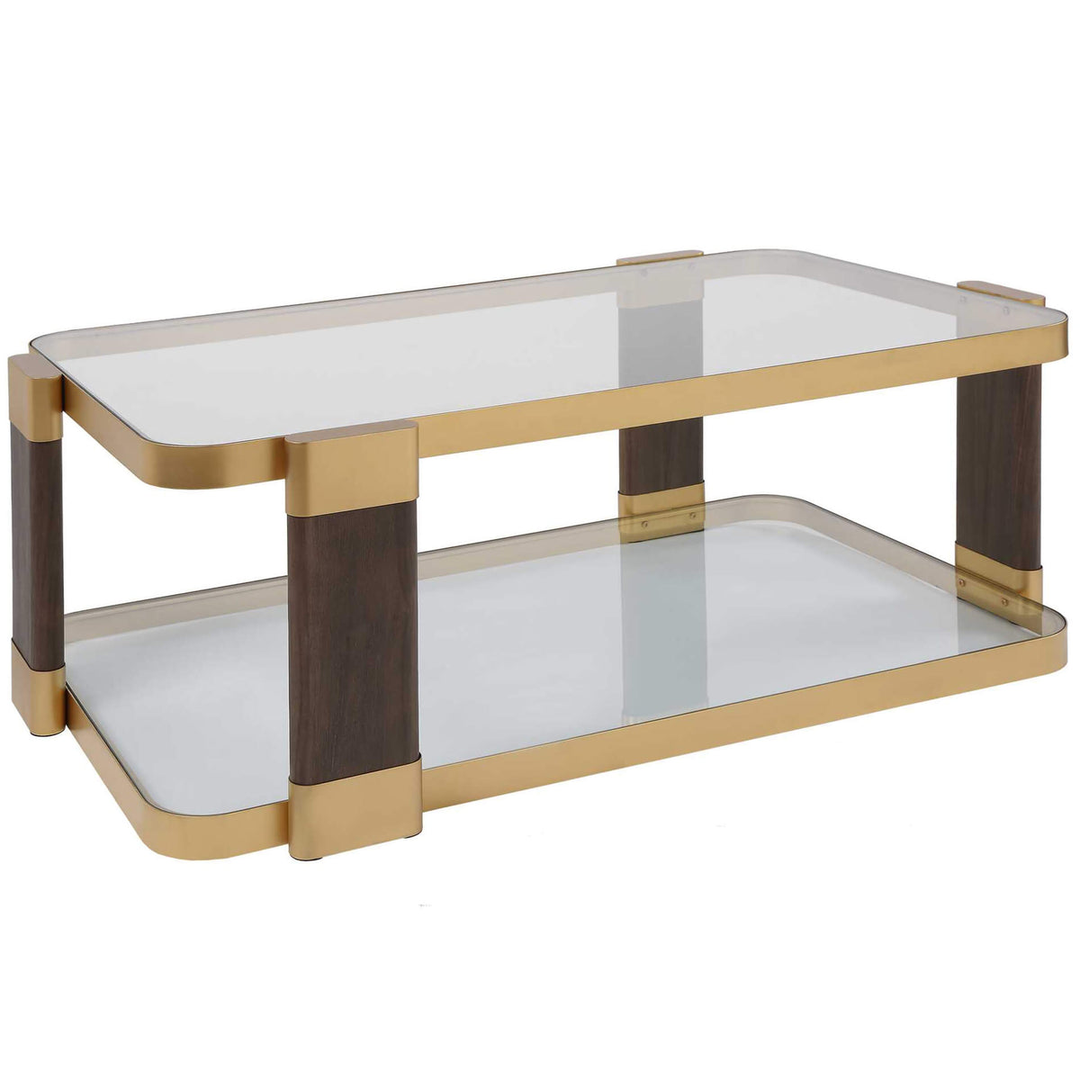Ryles Glass Coffee Table Uttermost