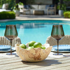 Sahara Bloom Indoor-Outdoor Stone Bowl by Uttermost
