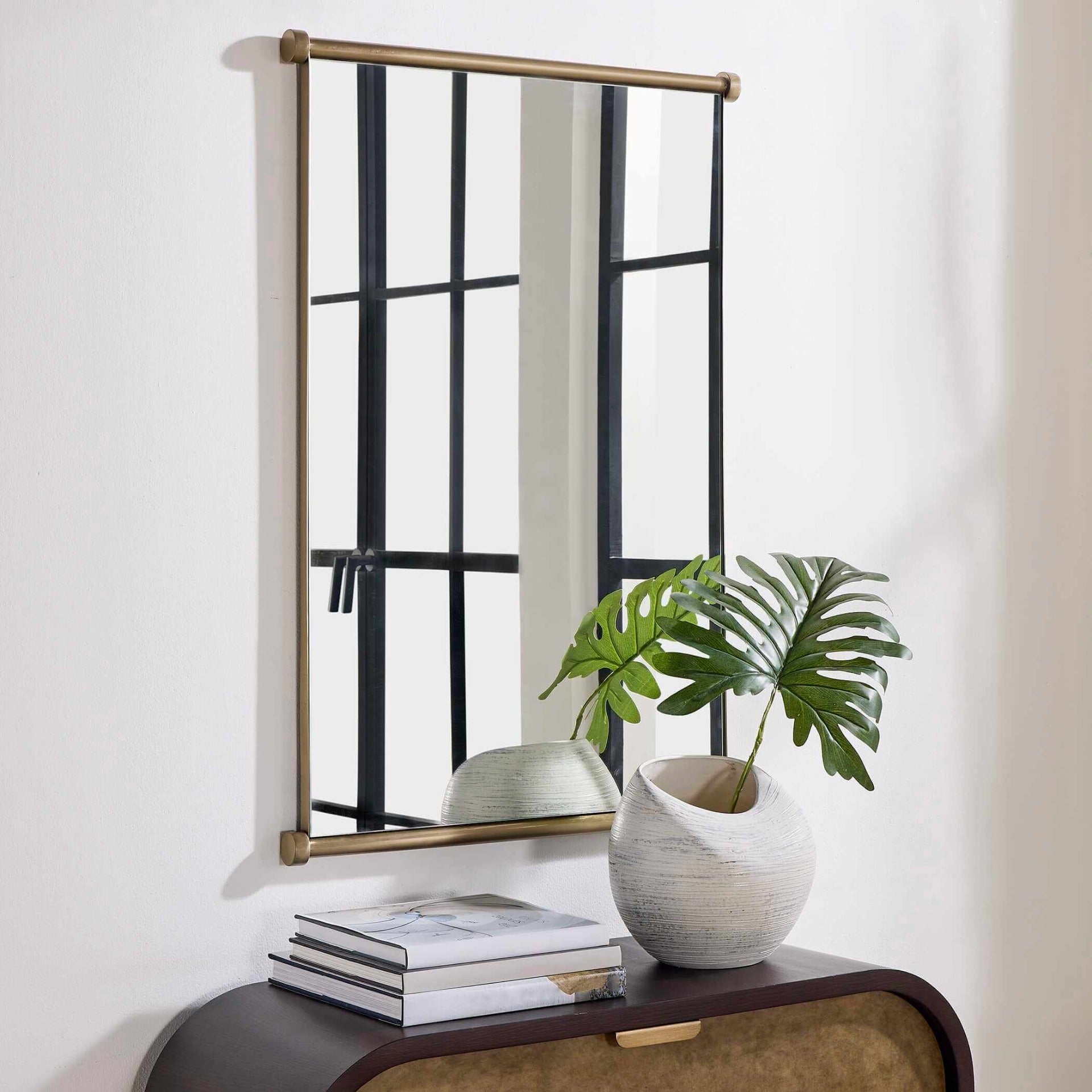 Scroll Rectangular Mirror by Uttermost