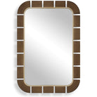 Segment Dark Bronze Mirror by Uttermost
