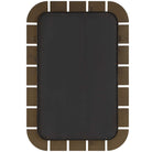 Segment Dark Bronze Mirror by Uttermost