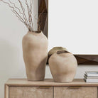 Shadow Play Indoor-Outdoor Vases - Set of 2 by Uttermost