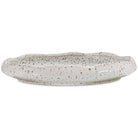 Stardust Ripple Indoor-Outdoor White Bowl by Uttermost