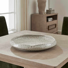 Stardust Ripple Indoor-Outdoor White Bowl by Uttermost